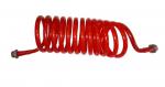 Druckluftschlauch Spiralschlauch Luftwendel Rot M22x1,5 4m LKW Anhänger NFZ M22